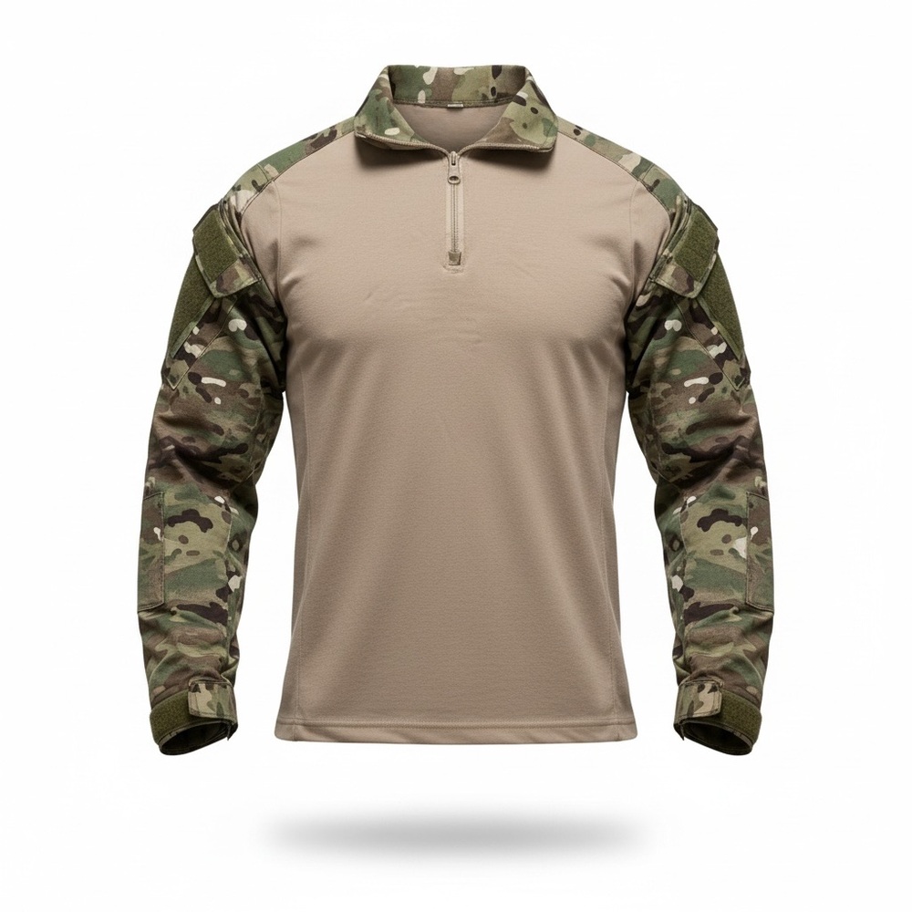 Boys Tactical Camouflage Hunting or Outdoor Shirt